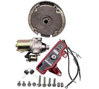 Motorino Avviamento Kit Avviamento Elettrico Motorino Volano Interruttore Accensione/spegnimento Per Gx160 5, HP Motorini D'Avviamento