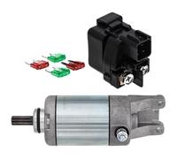motorino avviamento Kit Solenoide Motorino Di Avviamento Per King Per Quad 500 450 LTA500 31100-11H00 31800-41G10 31800-08H00 ATV