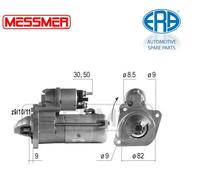Motorino Avviamento Kuhner 1.8 KW Alfa Romeo 147 156 Opel Astra H 1.9 Multijet