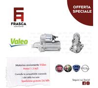 MOTORINO AVVIAMENTO Lancia Ypsilon 1.3 D Multijet 55 KW 75 CV 438168 VALEO