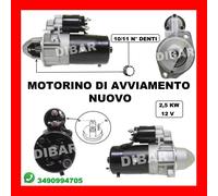 MOTORINO AVVIAMENTO NUOVO MERCEDES SPRINTER 3T 313CDI 00 KW95 CV129 OM611981 150