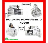 MOTORINO AVVIAMENTO NUOVO NISSAN PICKUP-TERRANO-URVAN 2.5 D '87 QRS1831 132