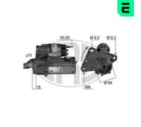 MOTORINO AVVIAMENTO CITROEN C2 1.4 HDI 2003> 50 KW (8HX / 8HZ) - 220068
