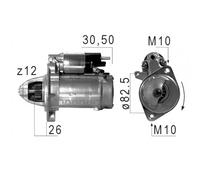 MOTORINO AVVIAMENTO COMPATIBILE Mercedes-benz Classe c (bm 204) ber. (2007->) 2,