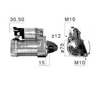 Motorino avviamento per Mercedes-Benz Sprinter 3,5-T LK