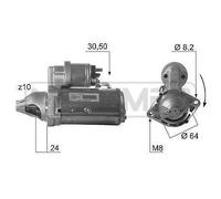 MOTORINO AVVIAMENTO PER OPEL ASTRA H 1.3 CDTI 66KW 90CV 05> Z 13 DTH ERA 220432