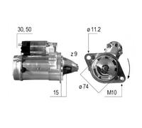 MOTORINO AVVIAMENTO COMPATIBILE Toyota Avensis berlina (t25)(2003->) 1,6 - 81kw