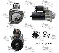 Motorino avviamento SIDAT S12BH0007A2