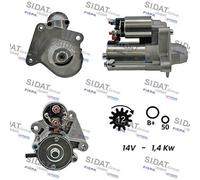 Motorino avviamento SIDAT S12VS0013A2