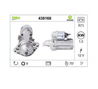 438168 MOTORINO AVVIAMENTO FIAT GRANDE PUNTO 199 1.3 D MJT MULTIJET 55 KW CV 75