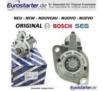 MOTORINO D`AVVIAMENTO NUOVO ORIGINALE BOSCH SEG OE-REF. 0001125511 PER VOLKSWAGE