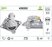VALEO Motorino d'avviamento per NISSAN OPEL RENAULT VAUXHALL 438202