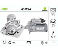 VALEO Motorino Avviamento DACIA,RENAULT 438224 233003329R,7711135334,7711497567 Motorino d'avviamento 8200306595,8200836473,233003329R,7711135334