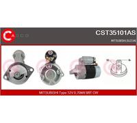 CASCO Starter 0.70 KW Adatto Per Suzuki Jimny 1.3 16V 4WD 1.6 4x4 CST35101AS