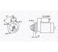 Magneti Marelli 063721449010 Motore Avv. Fiat Ducato
