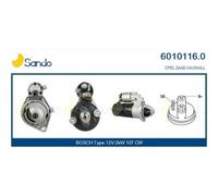 Motorino D'avviamento Sando 6010116.0 per Opel Saab