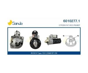 Motorino D'avviamento Sando 6010277.1 per Fiat Citroën/peugeot