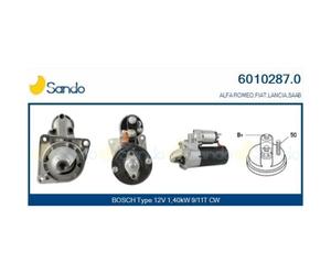Motorino D'avviamento Sando 6010287.0 per Fiat