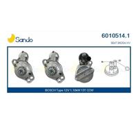 Motorino D'avviamento Sando 6010514.1 per Seat Skoda VW Vag