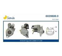 Motorino D'avviamento Sando 6020606.0 per Isuzu Hitachi