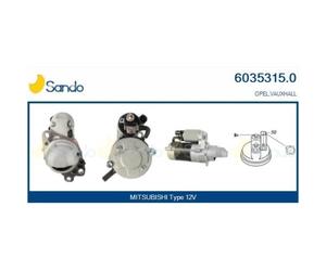 Motorino D'avviamento Sando 6035315.0 per Mitsubishi Opel General Motors