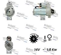 SIDAT S12VA0026A2 Motorino avviamento