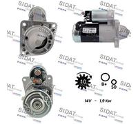 SIDAT S12MH0822A2 Motorino avviamento