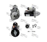 Motorino D'avviamento Sidat S12BH0010 per Mercedes Benz Mercedes Benz