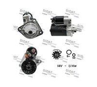 Motorino D'avviamento Sidat S12BH0022A2 per Ford Mazda Volvo Pininfarina