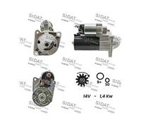 SIDAT S12BH0039A2 Motorino avviamento