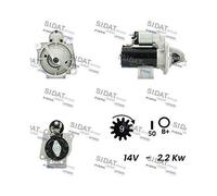 Motorino D'avviamento Sidat S12BH0046A2 per Iveco