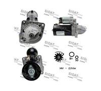 Motorino D'avviamento Sidat S12BH0047A2 per Alfa Romeo Citroën Fiat Lancia