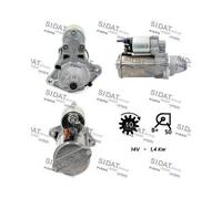 Motorino D'avviamento Sidat S12BH0075 per Alfa Romeo Fiat Ford Lancia