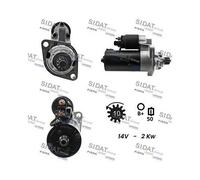 Motorino D'avviamento Sidat S12BH0127 per Audi Ford Seat Skoda VW Vag