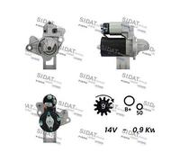 Motorino D'avviamento Sidat S12BH0173A2 per Bmw Rover