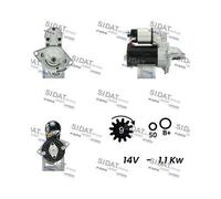 Motorino D'avviamento Sidat S12BH0206A2 per Citroën Opel Peugeot General Motors
