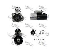 Motorino D'avviamento Sidat S12BH0246A2 per Audi Seat Skoda VW Vag