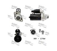 Motorino D'avviamento Sidat S12BH0249A2 per Audi Seat Skoda VW Vag
