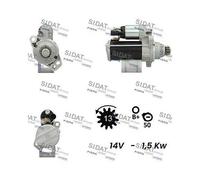 Motorino D'avviamento Sidat S12BH0602A2 per Audi Seat Skoda VW Vag