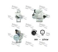 Motorino D'avviamento Sidat S12DR0563A2 per Hyundai Kia Torpedo