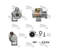 Motorino D'avviamento Sidat S12HT0539A2 per Isuzu Hitachi
