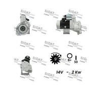 Motorino D'avviamento Sidat S12HT0568A2 per Nissan Hitachi