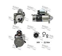 Motorino D'avviamento Sidat S12MH0150A2 per Mitsubishi Opel Renault