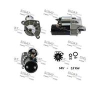 Motorino D'avviamento Sidat S12VA0002A2 per Citroën Peugeot Proton