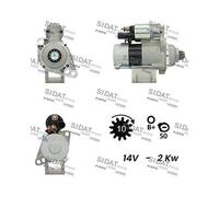 Motorino D'avviamento Sidat S12VA0015 per Audi Seat Skoda VW Vag