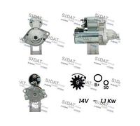 Motorino D'avviamento Sidat S12VA0033A2 per Alfa Romeo Fiat Lancia Opel Suzuki