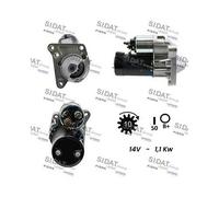 Motorino D'avviamento Sidat S12VA0051A2 per Renault
