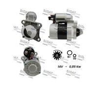 Motorino D'avviamento Sidat S12VA0061A2 per Mitsubishi Nissan Renault