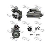 Motorino D'avviamento Sidat S12VA0113A2 per Alfa Romeo Citroën Fiat Lancia
