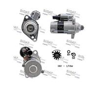 Motorino D'avviamento Sidat S12VA0117A2 per Audi Seat Skoda VW Vag